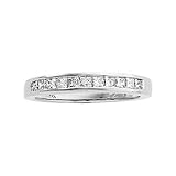 Platinum Diamond Wedding/Anniversary Band - 0.50 Ct. TW - Sizes 5.0 to 8.5