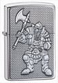 Brushed Chrome, Fantasy Ork Emblem