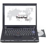 Lenovo ThinkPad R61 7738 - Core 2 Duo T7300 / 2 GHz - Centrino Duo - RAM 1 GB - HDD 120 GB - DVD?RW (?R DL) / DVD-RAM - GMA X3100 - Gigabit Ethernet - WLAN : 802.11a/b/g, Bluetooth 2.0 EDR - TPM - fingerprint reader - Vista Business (64-bit) - 14.1 Widescreen TFT 1440 x 900 ( WXGA+ ) - Microsoft Office Ready
