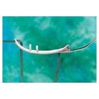 Hudson Elastic Head Strap Adult Pink Cannula with Non-Flared Nasal Tips, 50/cs