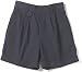 Female Pleated Shorts-Navy