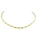 Jewelry : 14k 2-Tone Bamboo Necklace - 17"