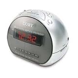 COBY CR-A56 Digital Alarm Clock Radio
