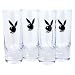 Playboy Bunny Classic Black Design Shot Glass Set