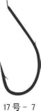 がまかつ ケン付丸せいご 糸付 白 17号-7 11288