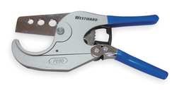 Westward 1YNA7 PVC Pipe Cutter, Ratchet Action, 1 To 2 In