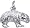 Rembrandt Charms Wombat Charm, Sterling Silver