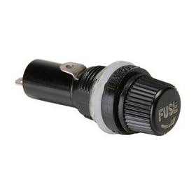 Screw Cap AGC Fuseholder Black