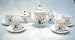 Blue Flowers Tea Set Floral Pattern Beautiful Elegant Sugar Creamer Teapot
