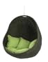 Urban Balance Cove Outdoor Hanging Chair with 5 Pillows, Kiwi