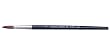Charles Leonard Inc. Water Color Brushes with Pointed Rounds, # 12, 1.06 Inches Camel Hair, Black Handle, 1 Dozen (73512)