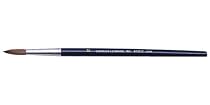 Charles Leonard Inc. Water Color Brushes with Pointed Rounds, # 12, 1.06 Inches Camel Hair, Black Handle, 1 Dozen (73512)
