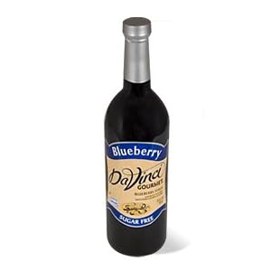 Da Vinci SUGAR FREE Blueberry Syrup with Splenda, 750 ml by Da Vinci
