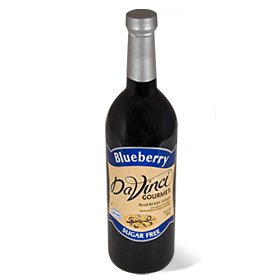 Da Vinci SUGAR FREE Blueberry Syrup with Splenda, 750 ml by Da Vinci