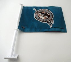Florida Marlins MLB Car Flag