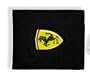Ferrari Shield Canvas Wallet - Black