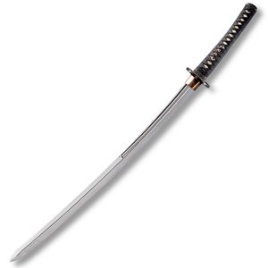 Double Edge Katana, Ray Skin Handle, Wood Scabbard by Cold Steel Cutlery