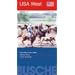 Strassenkarte USA: USA West 1 : 2 200 000. Stra�enkarte: Road Map & Town Index. National Parks. Scenic Roads.  Points of Interest