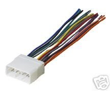 Stereo Wire Harness Hyundai Elantra 96 97 98 99 (car radio wiring installation parts)