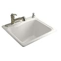 Kohler K-6657-2R-0 White River Falls River Falls- Self-Rimming Sink with Two-Hole Faucet Drilling K-6657-2R