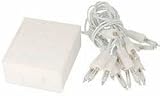 10ct Clear Battery Operated Lights with White Cord - (Pkg of 5 Sets)