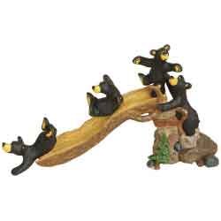 Bearfoots Bears The Slide Figurine, Playground Series