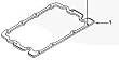 Cummins Engine Gasket, Rocker Level Cover 3066311