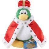 Club Penguin 6 1/2 Limited Edition Penguin Plush - King