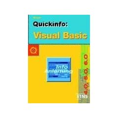 Quickinfo: Visual Basic 4.0, 5.0, 6.0. (Lernmaterialien)
