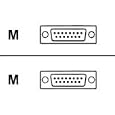 7157 15ft Mct1 Straight Thru (15pin Sub-d Male To Male)
