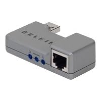 Belkin USB GIGABIT ETHERNET ADAPTOR * W/2M PATCH CABLE