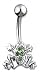 Jewelry : Frog belly button ring