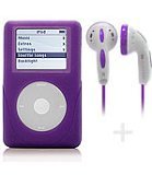 iSkin eVo2 (Vamp) - 4G 40GB iPod, iPod Photo 40/60GB & 60GB iPod with Color Display + CERULEAN XLR eaphone(purple/white) while quantities last!