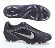 Nike First2 Club FG - dark obsidian/metallic silver-chlorine blue