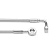 H-D Diamondback Braided Brake Line Kit - Front 46693-06