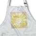 Honey Yellow Sunflower- Floral Art- Flowers- Nature - Medium Length Apron With Pouch Pockets 22w X 24l