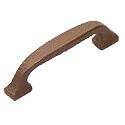 Arts & Crafts Collection Hammered Pull, 3" C-C