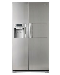 Samsung RSH7PNRS1/XEG Side-by-Side / A+ / K&uuml;hlen: 352 L / Gefrieren: 182 L / Edelstahl / No Frost / Wasser- und Eisspender / Twin Cooling