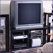Home Tech 3000 TV Stand Black Finish By Studio RTA