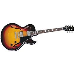 Gibson ES-137 Classic Electric Guitar, Tri Burst
