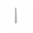 Diamond Journey Pendant in White Gold 1/4CTTW