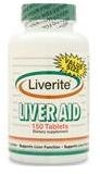 Liverite Liver Aid Dietary Supplement Tablets -150 Count