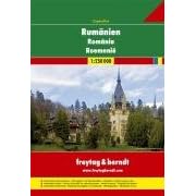 Rumänien Superatlas. 1:250 000. : Touristische Informationen. Ortsregister mit Postleitzahlen. Citypläne