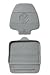 Prince Lionheart Two Stage Seat Saver Grey