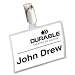 DBL821619 Badges, Strap Clip, 3-3/4