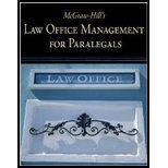 Law Office Management for Paralegals (09) by McGraw-Hill, Higher Education - Technology, Curriculum [Paperback (2008)]