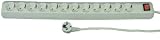 Eigenschaften Isotronic 49132 / Isotronic 12-fach Tischsteckdose mit Schalter und Kisi weiss