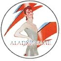 DAVID BOWIE - Aladdin Sane - Button / Pin