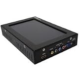 Manhattan LCD HD089B-P 8.9 inch HD Professional LCD Monitor, WXGA (1024x600) Resolution, with Panasonic Battery Plate Connection, 500:1 Contrast, 300 CDM