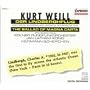 Kurt Weill: Der Lindbergflug; Ballad of Magna Carta; Weill & Hindemith: Der Lindbergflug